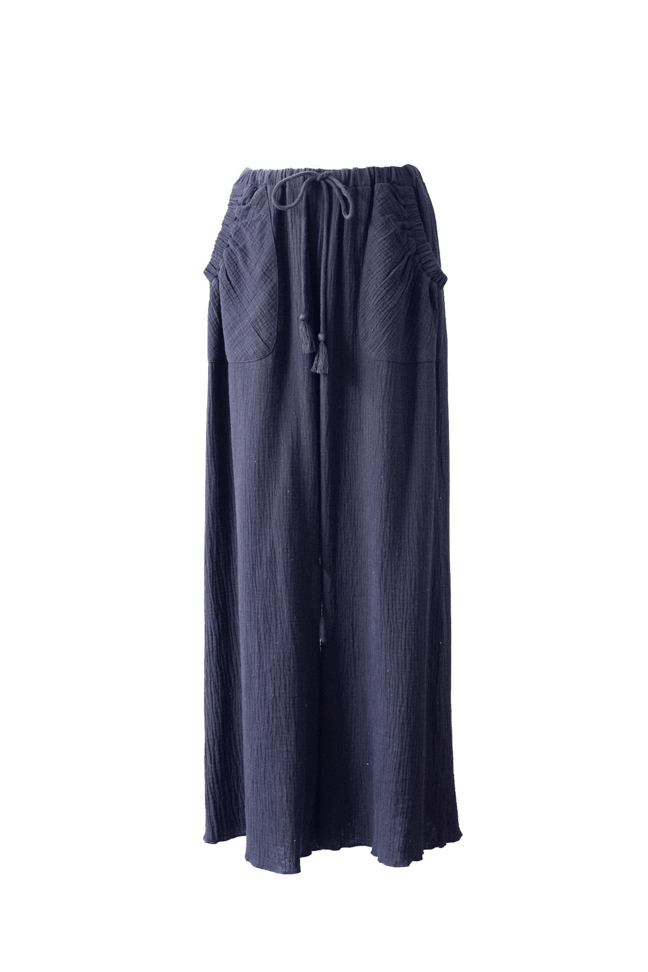 Tyra Wide Pants - Navy