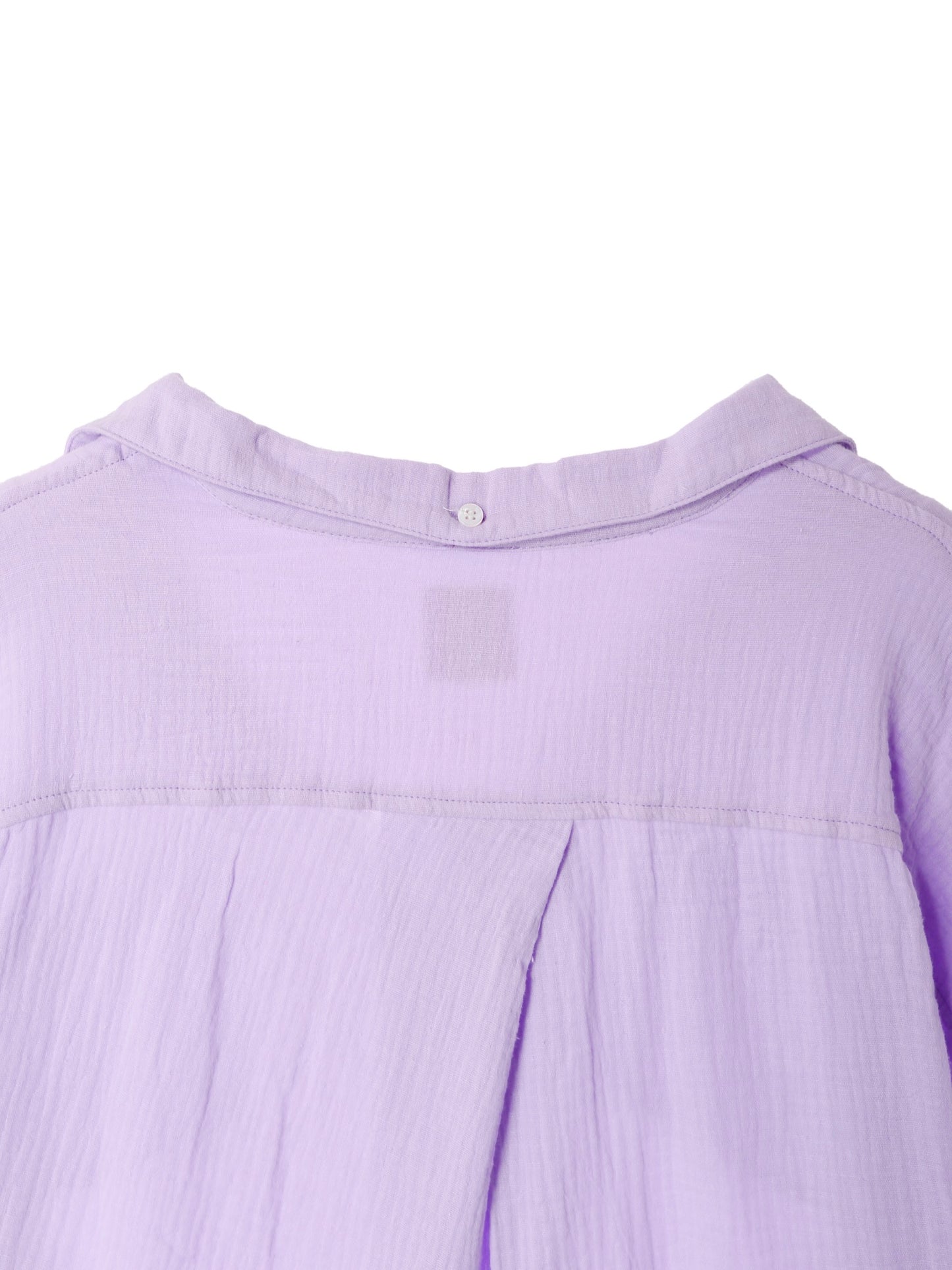 Over Size Button Down Shirt / Lavender