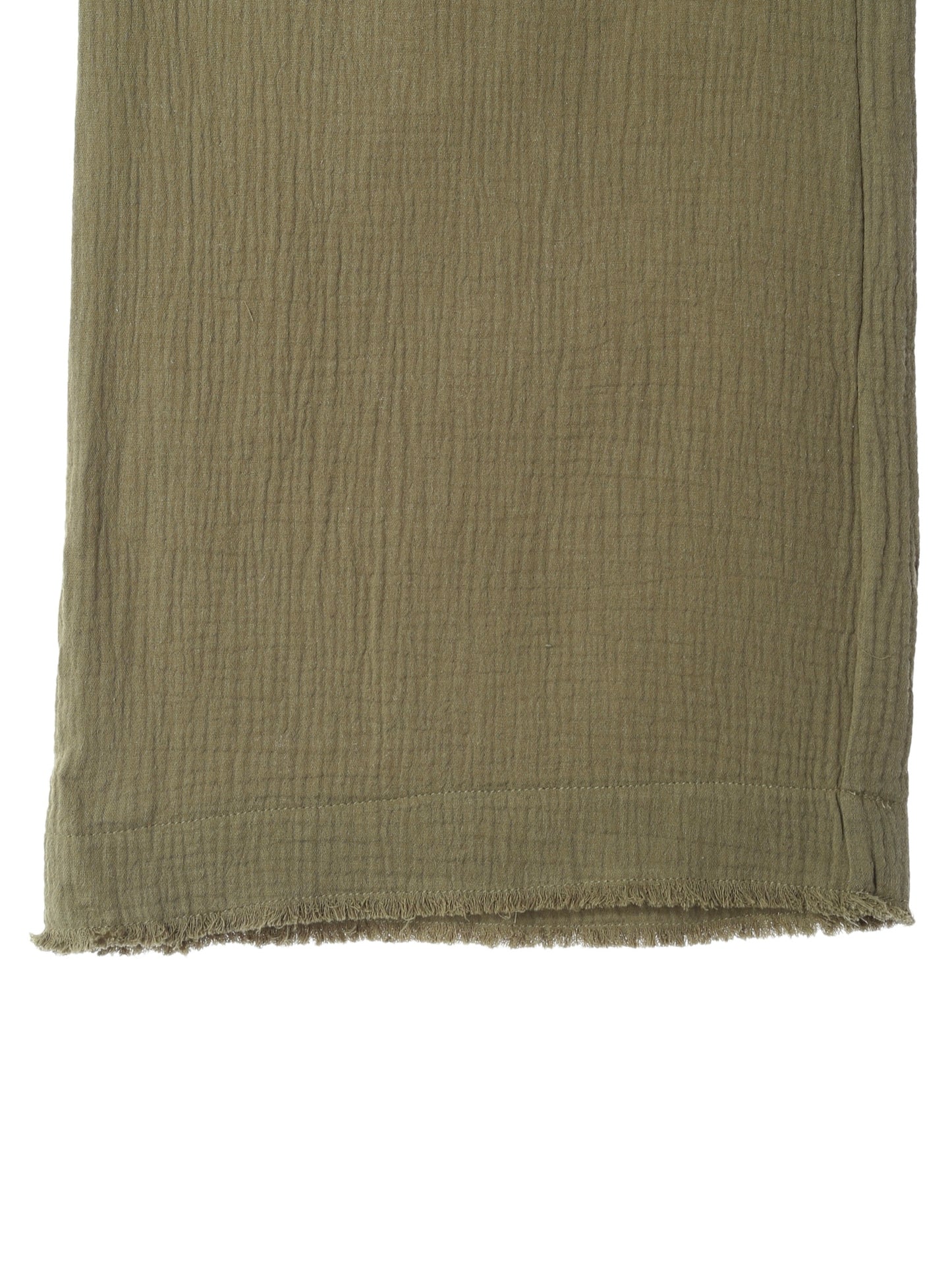 Fringe Wide Pants / Khaki