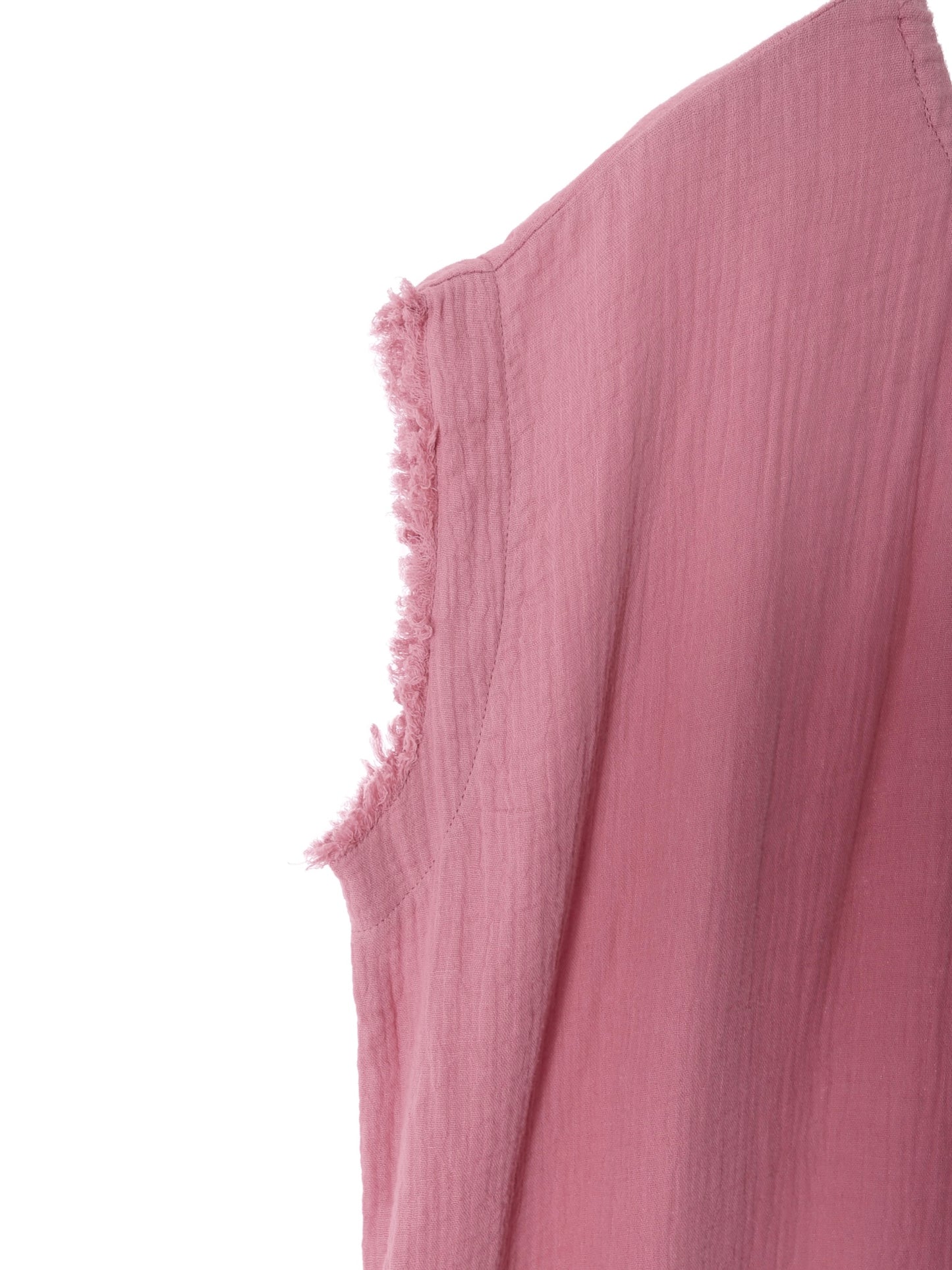 Fringe Kaftan / Blush Pink