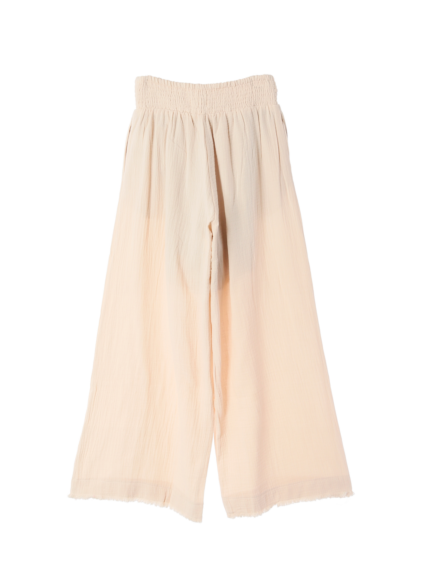 Fringe Wide Pants / Ivory