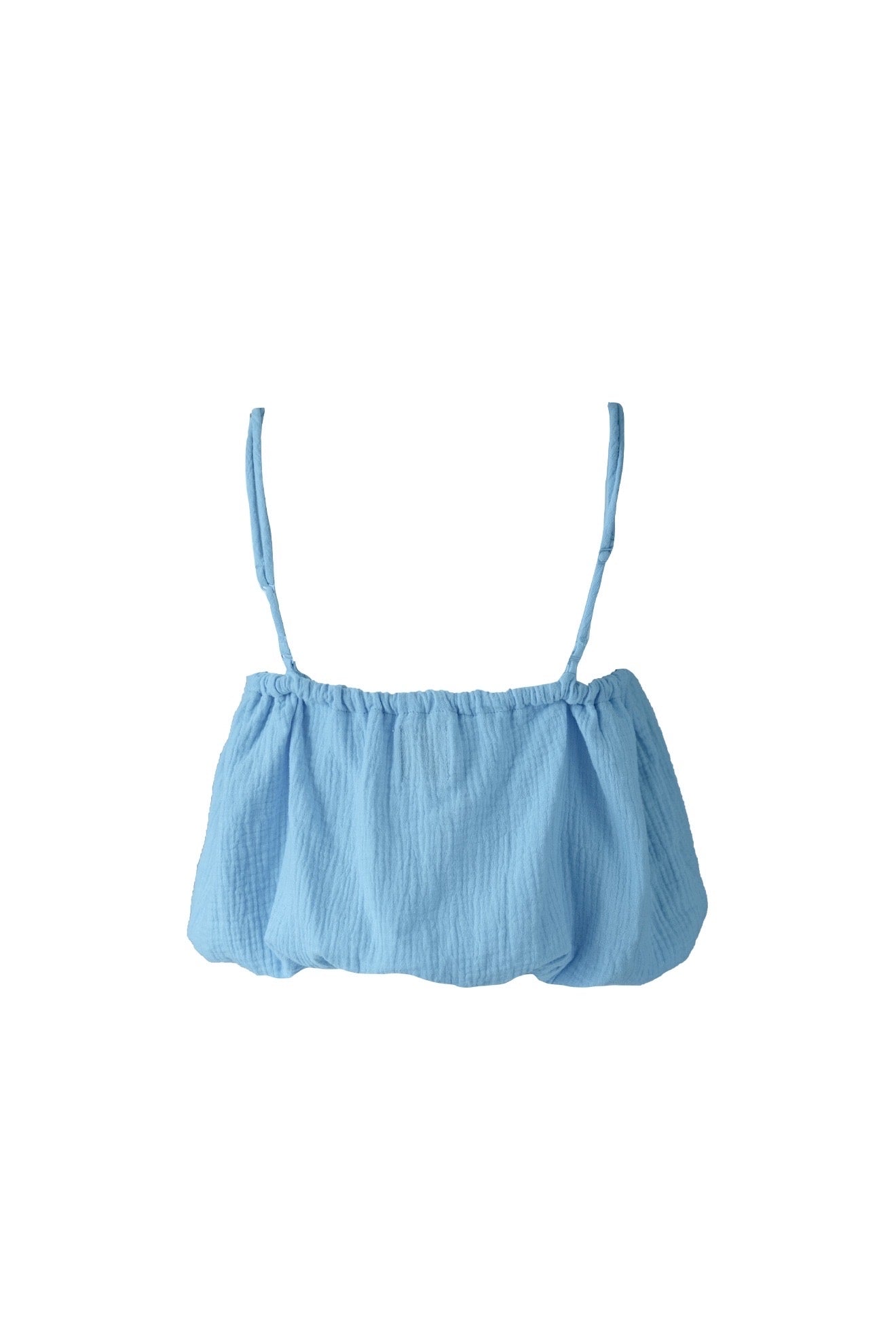 Balloon 3 Way Cami Top / Sky blue