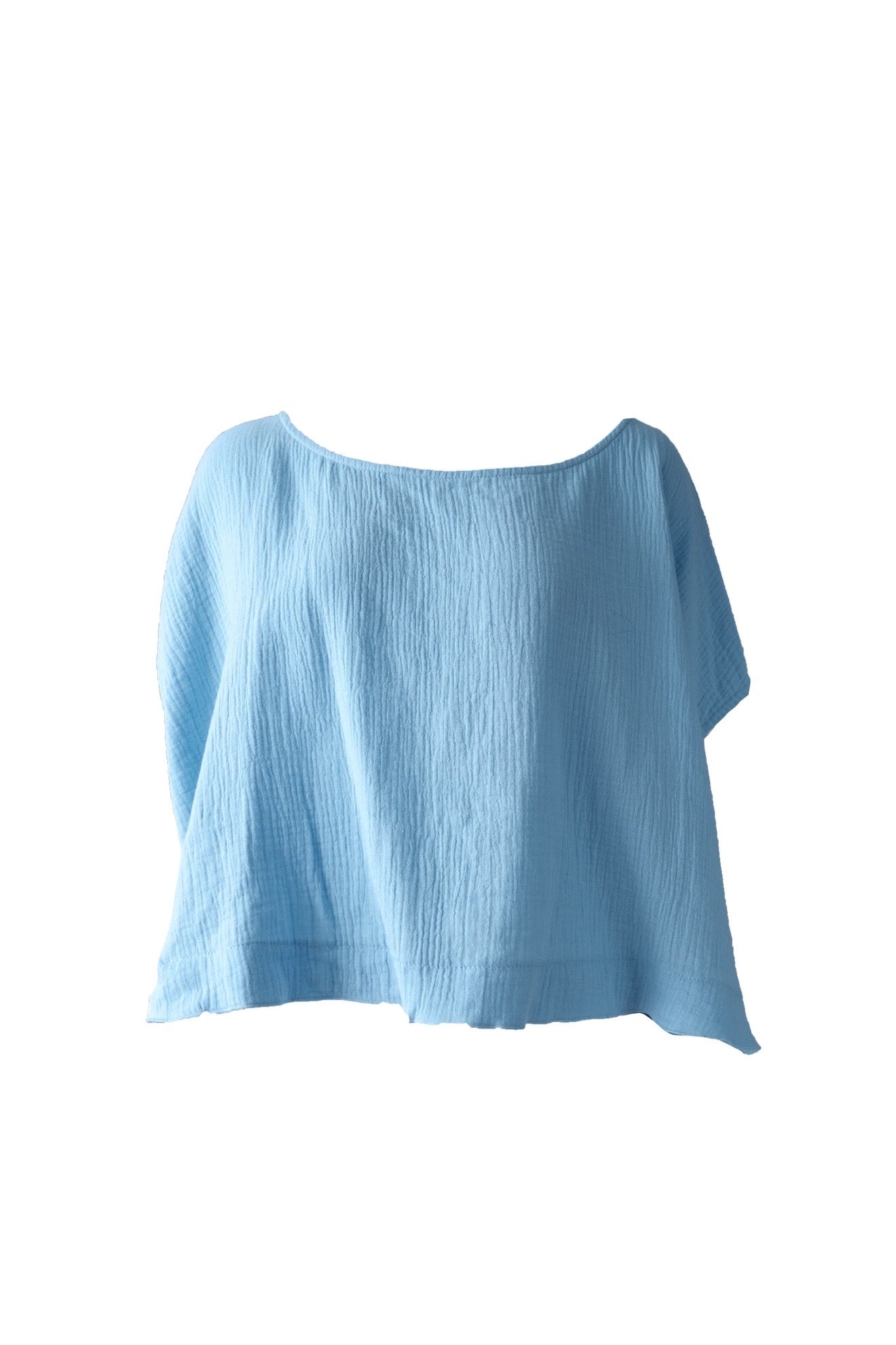Gabriela Tops Sky Blue
