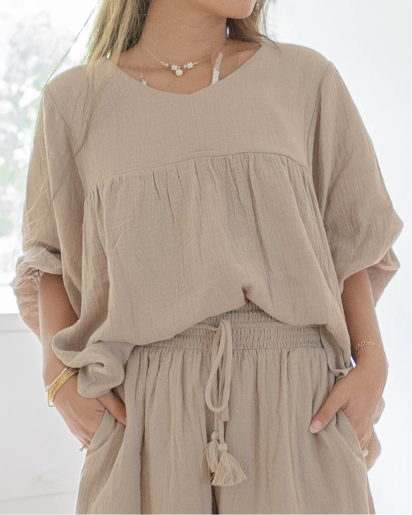 Eliza Tops / Mocha