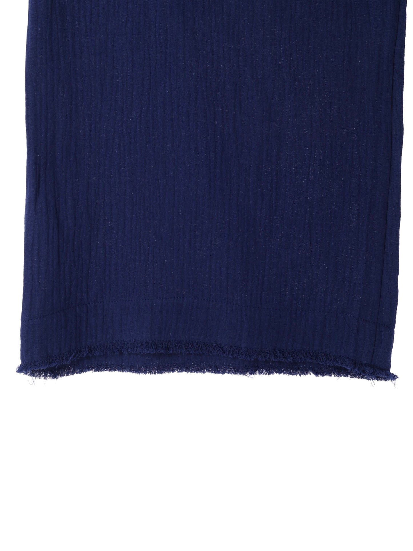 Fringe Wide Pants / Noir Blue