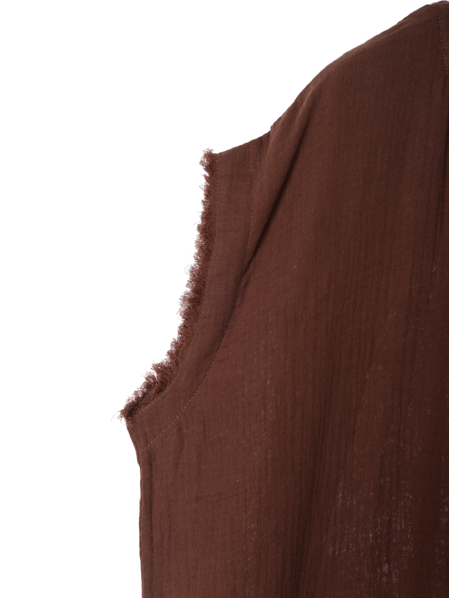Fringe Kaftan / Chocolate