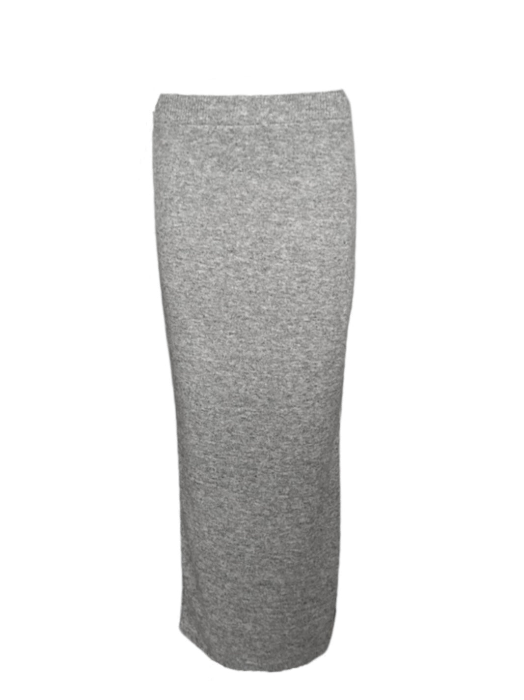 V neck knit set up / Heather gray