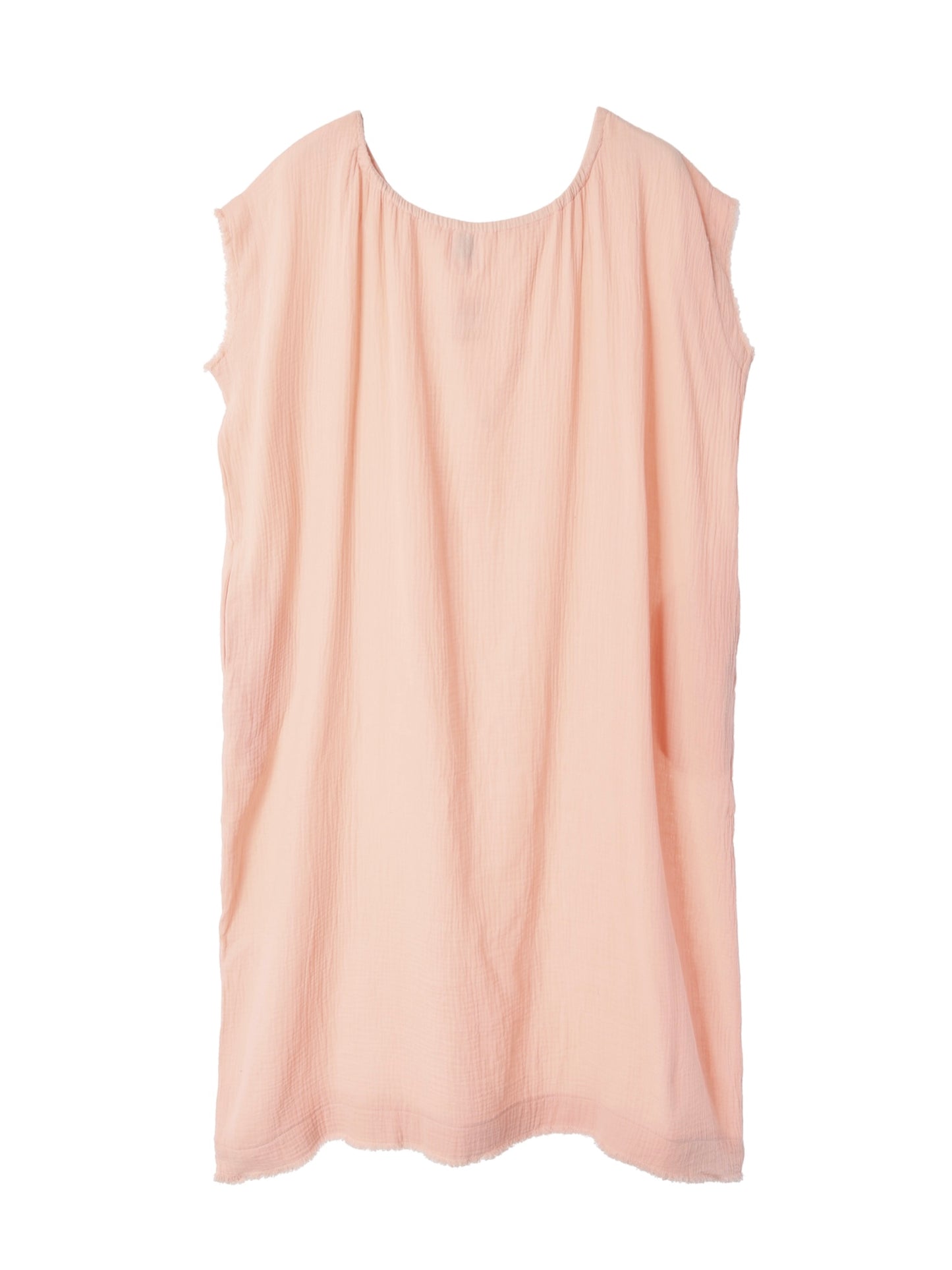 Fringe Kaftan / Ballet Pink