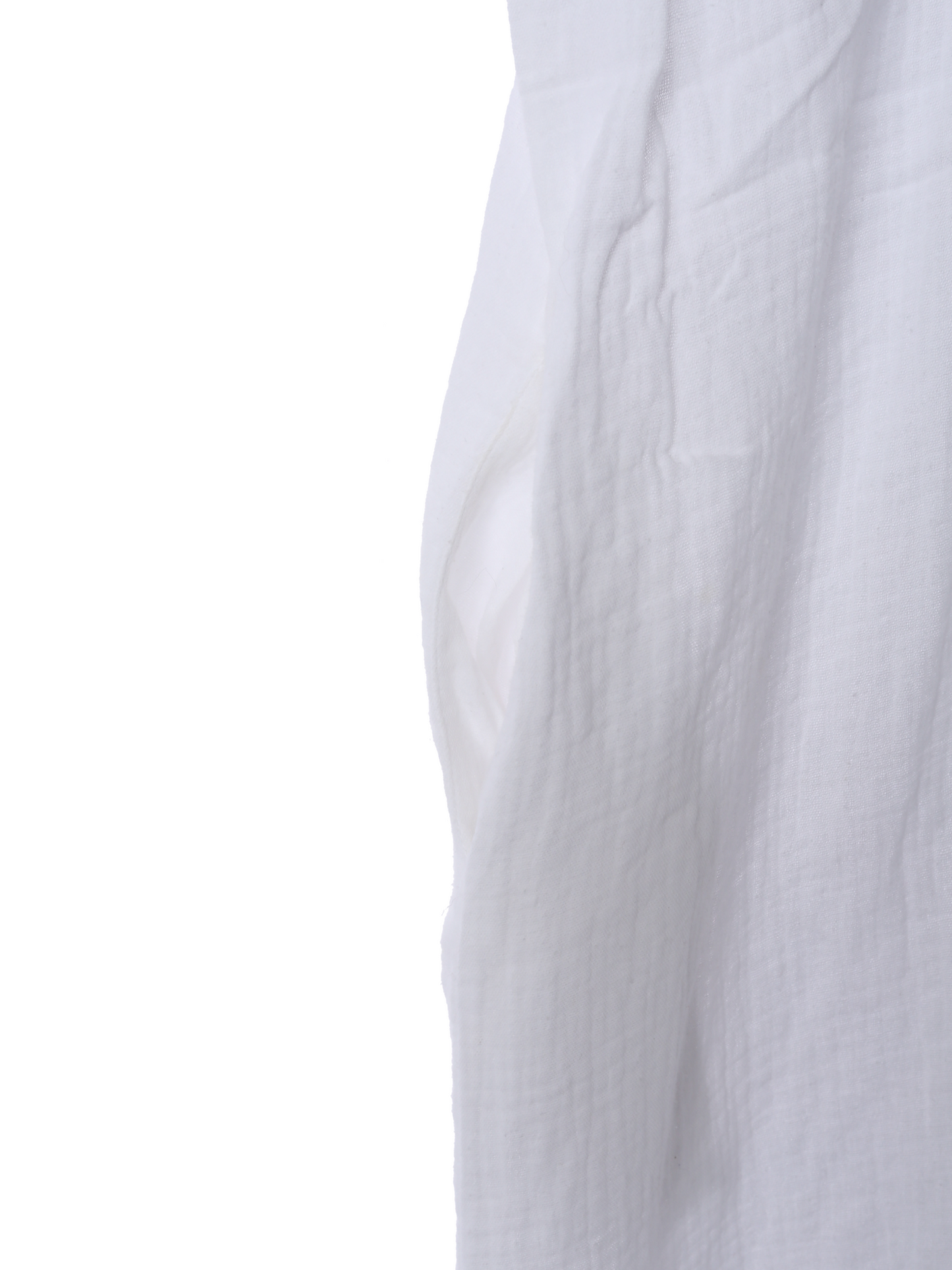 Fringe Kaftan / White