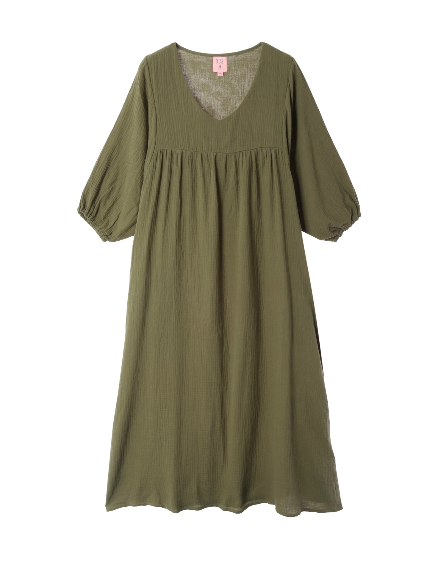 Eliza Dress - Khaki