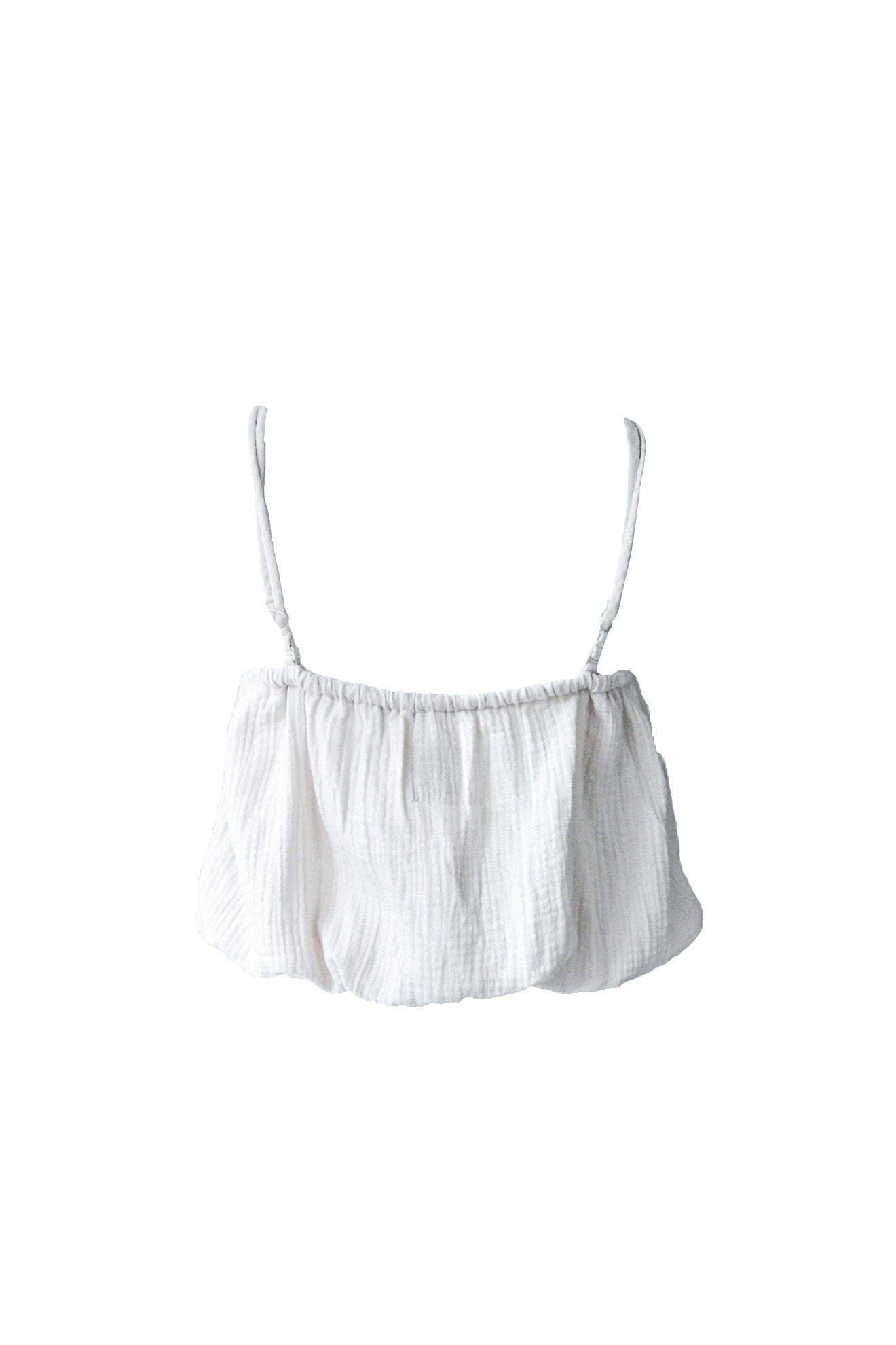 Balloon 3 Way Cami Top / White