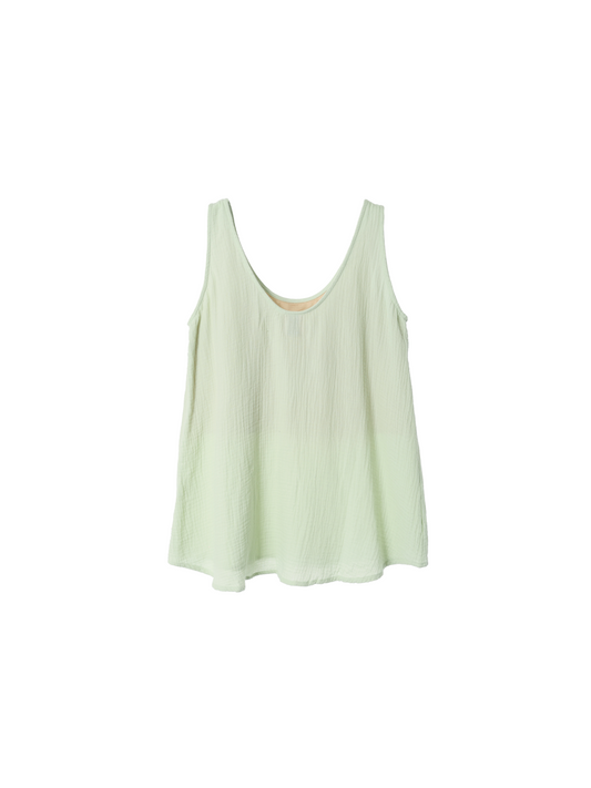 A Line Breeze Tank - Meadow Green
