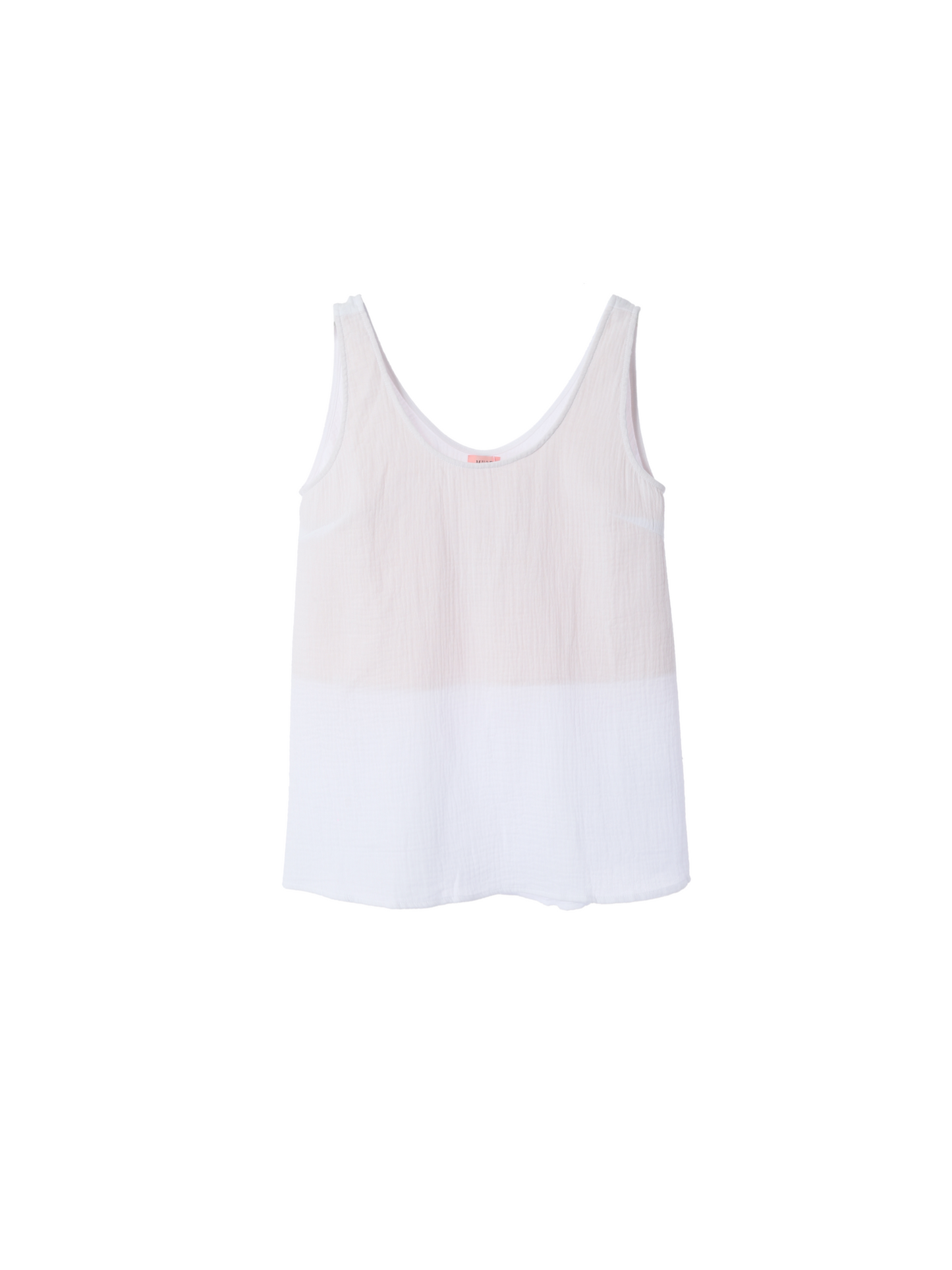 A Line Breeze Tank - White