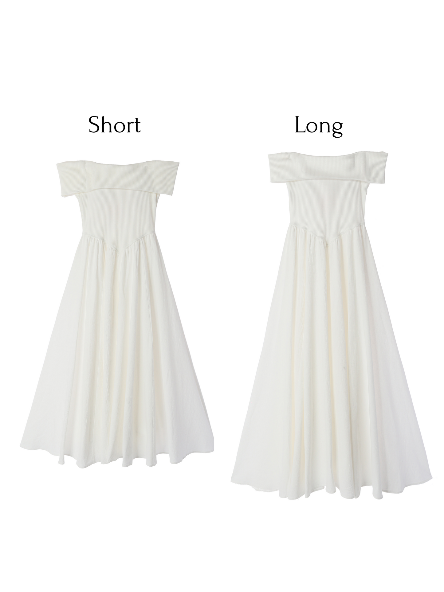 Prima dress / White
