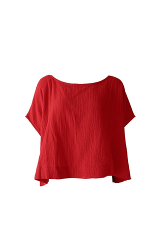 Balloon 3 Way Cami Top / Red
