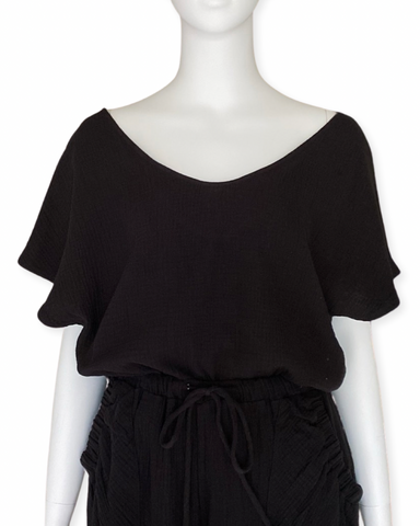 Tyra Tulip Skirt - Black