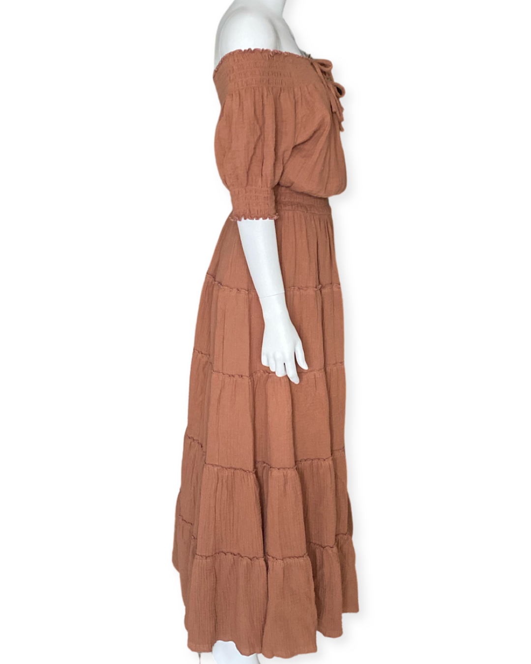 Katrina Dress - Terracotta
