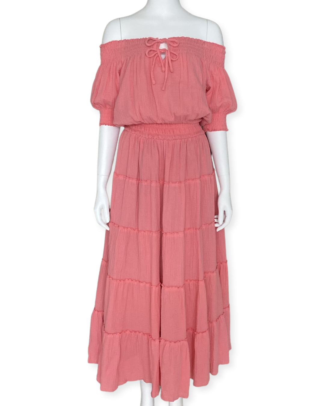 Katrina Dress - Flamingo