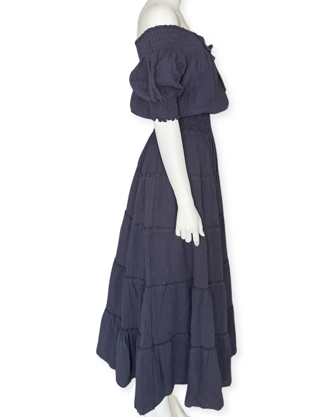 Katrina Dress - Navy