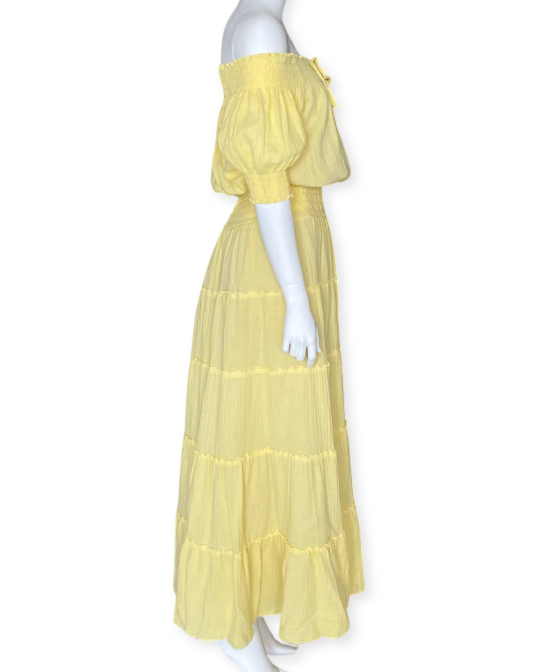Katrina Dress - Lemon