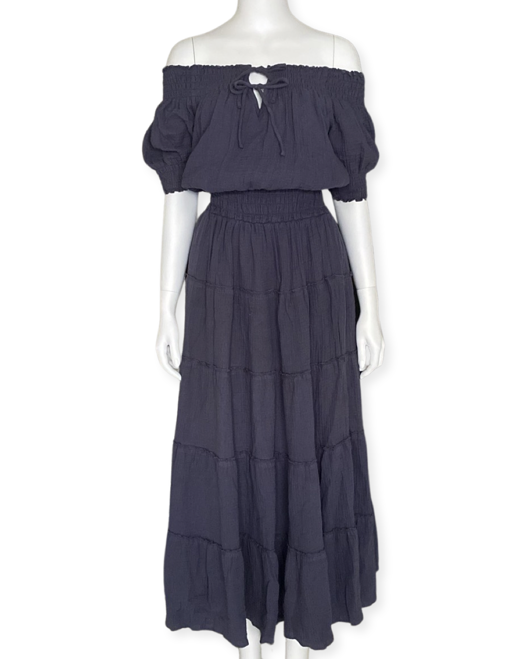 Katrina Dress - Navy