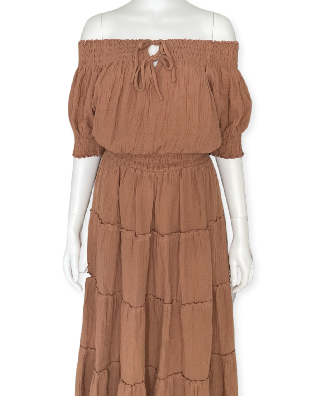 Katrina Dress - Terracotta