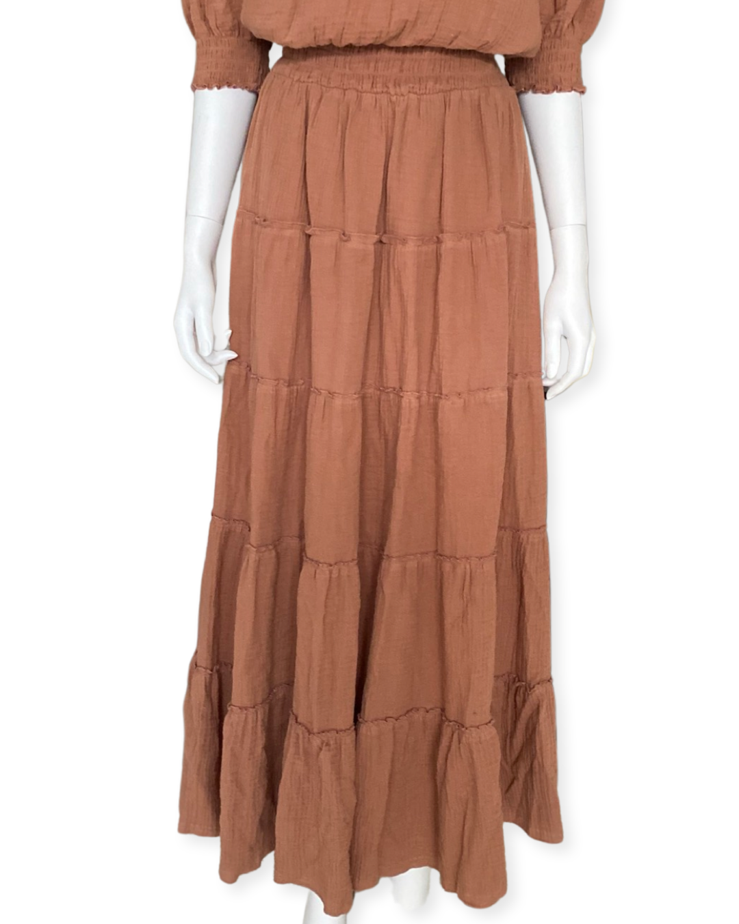 Katrina Dress - Terracotta