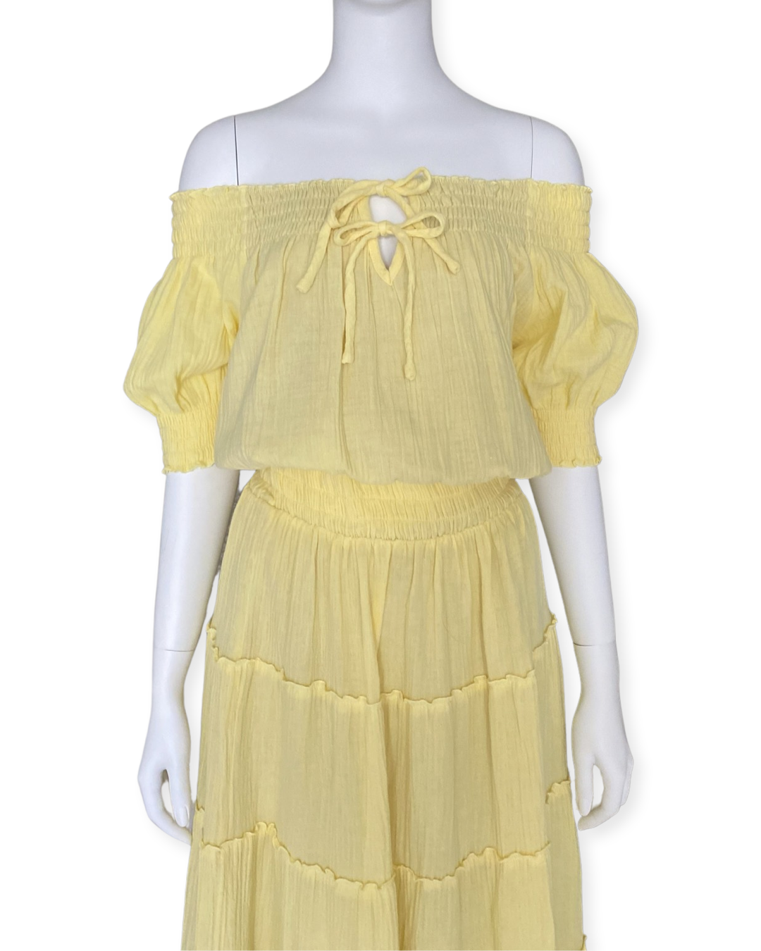 Katrina Dress - Lemon