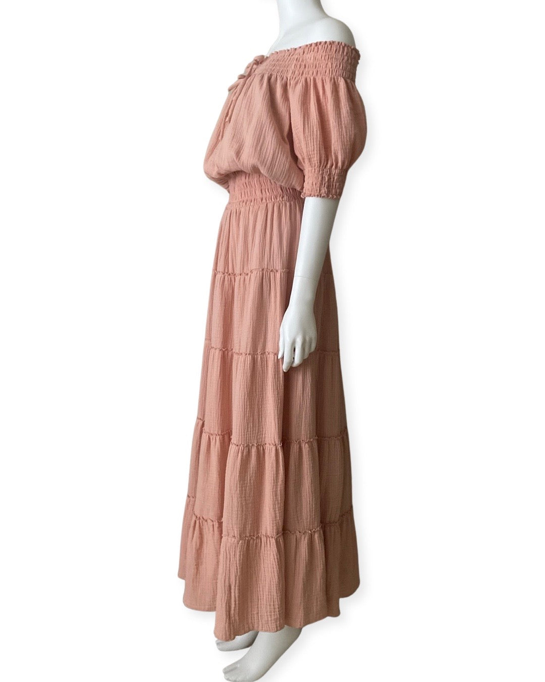 Katrina Dress - Dusty Pink
