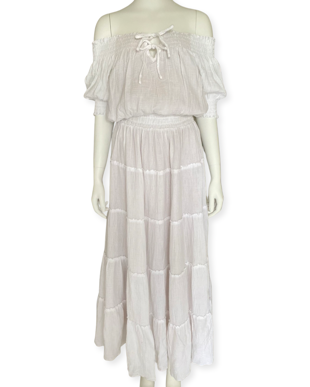 Katrina Dress - White