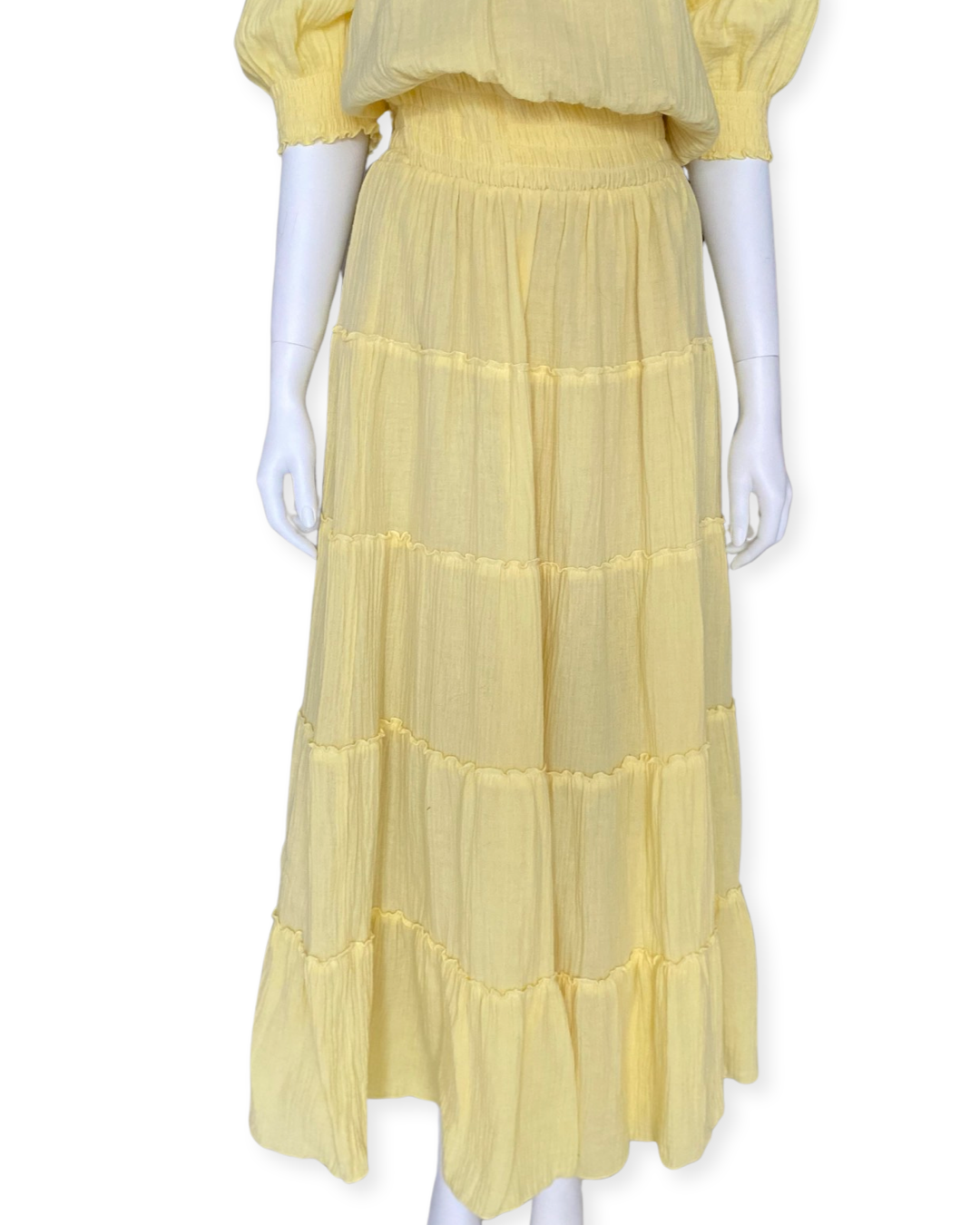 Katrina Dress - Lemon