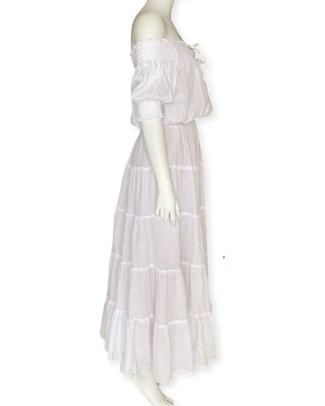 Katrina Dress - White