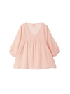 Over Size Button Down Shirt / Ballet Pink