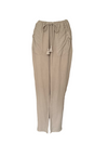 Fringe Cotton Gauze Pants Lavender