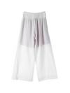 Fringe Wide Pants / White
