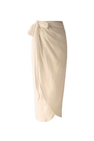 Linen Wide Pants Terracotta