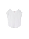 Petal Line Tops - White