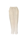 Fringe Side Slit Skirt / Ivory