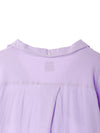 Over Size Button Down Shirt / Lavender