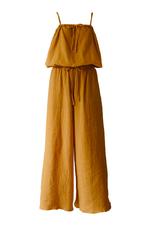 Tyra Wide Pants - Mustard