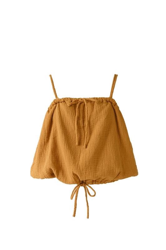 Balloon 3 Way Cami Top / Mustard