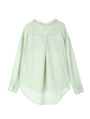 Over Size Button Down Shirt / Meadow Green
