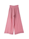 Fringe Wide Pants / Blush Pink