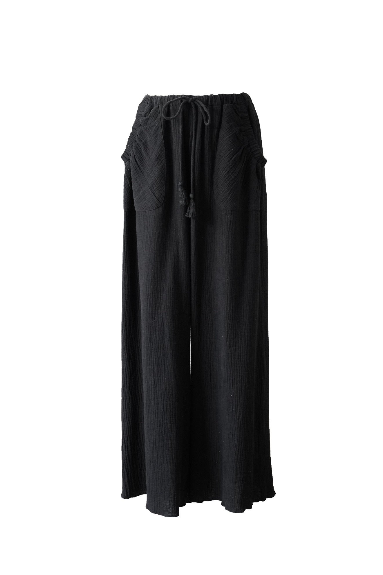 Tyra Wide Pants - Black