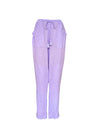 Fringe Cotton Gauze Pants Lavender