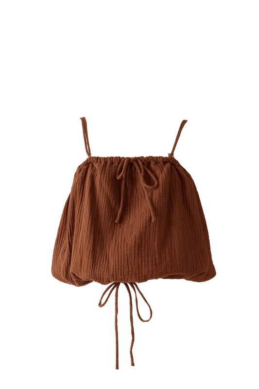 Ballon 3 Way Cami Top / Brown