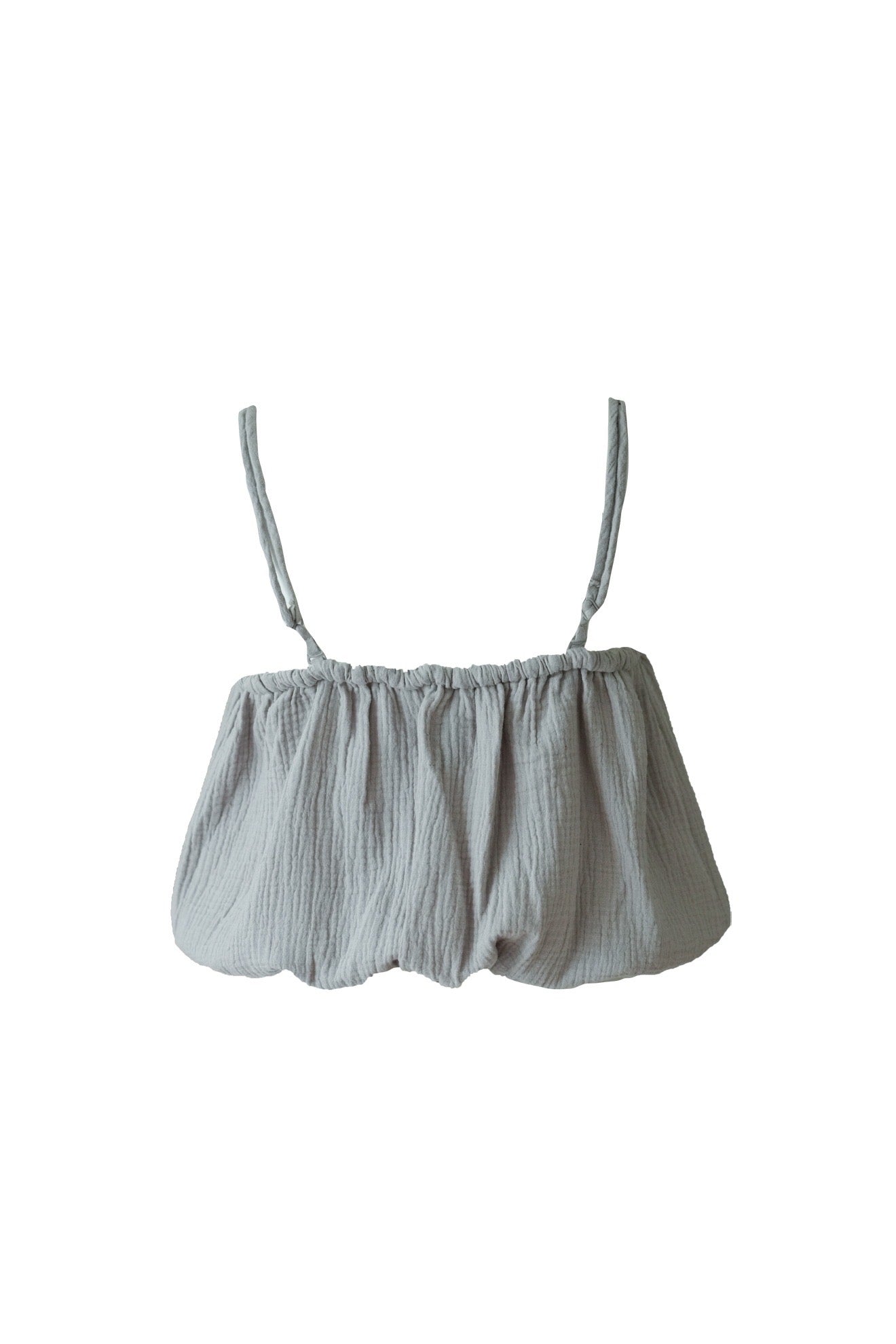 Balloon 3 Way Cami Top / Gray