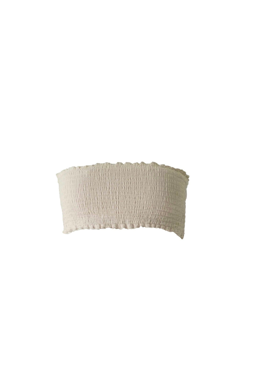 Cotton Gauze Bandeau - Short / Ivory