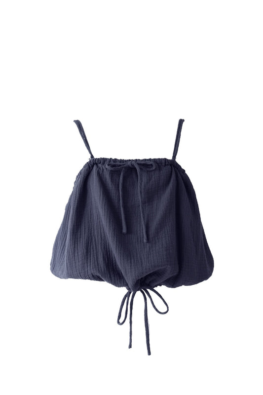 Balloon 3 Way Cami Top / Navy