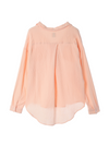 Over Size Button Down Shirt / Ballet Pink